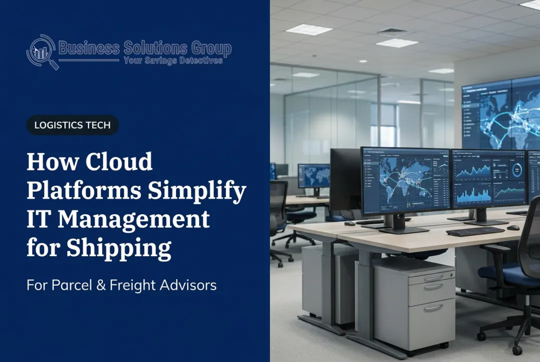 How Cloud Platforms Simplify IT Management for Shipping