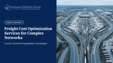 Freight Cost Optimization Services for Complex Networks