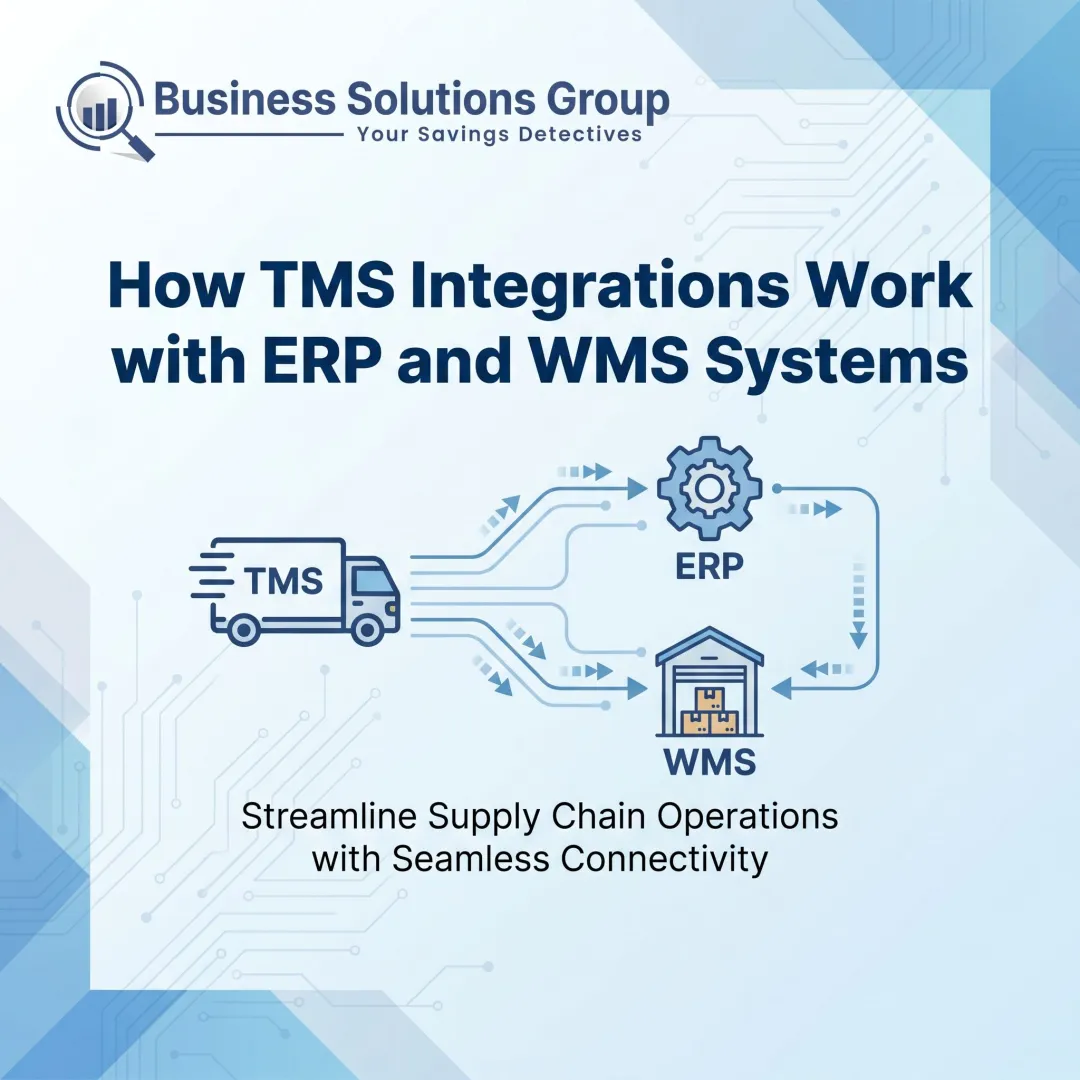 How TMS Integrations Work with ERP and WMS Systems