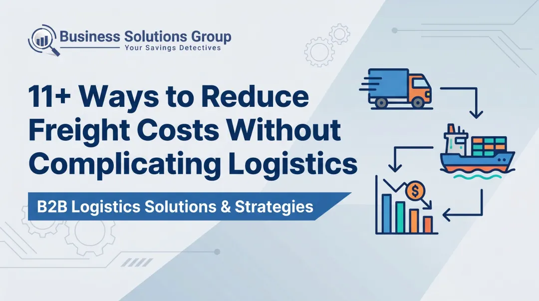 11+ Ways to Reduce Freight Costs Without Complicating Logistics
