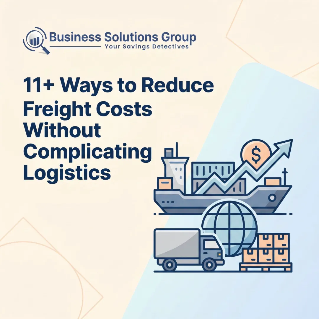 11+ Ways to Reduce Freight Costs Without Complicating Logistics