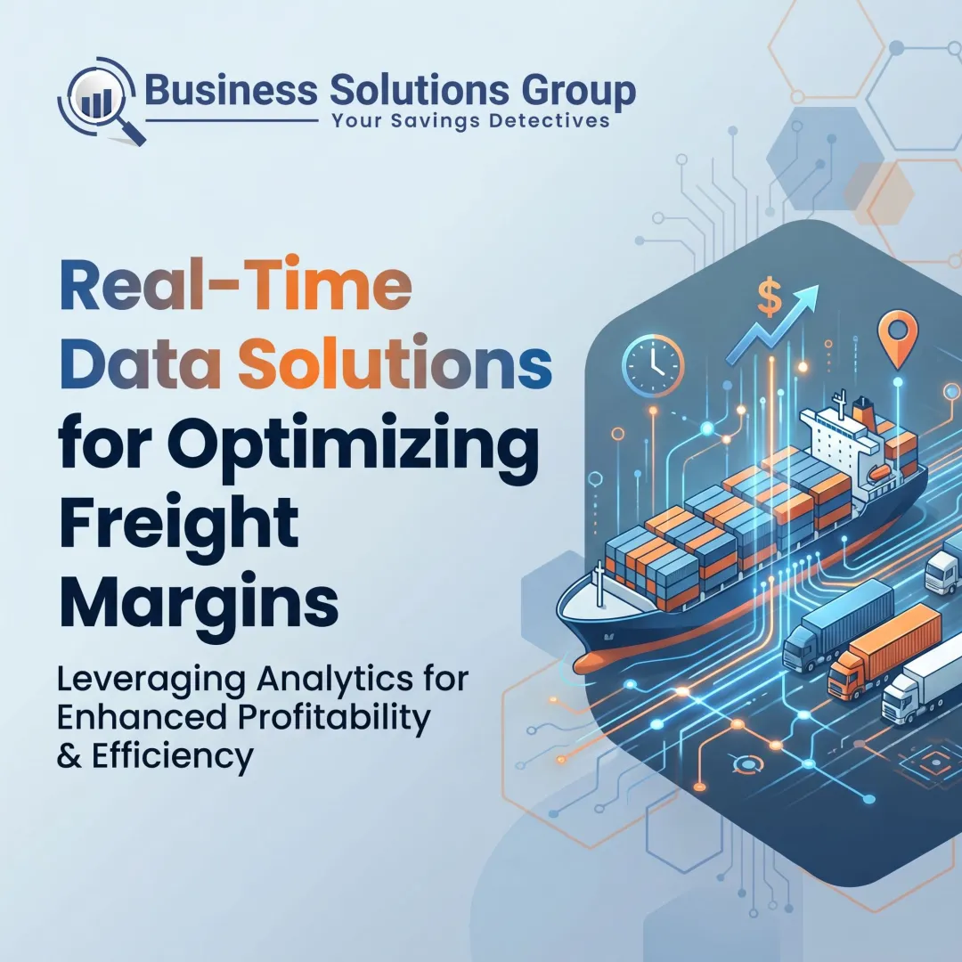 Real-Time Data Solutions for Optimizing Freight Margins