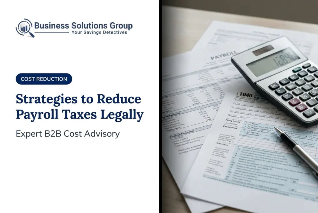 Strategies to Reduce Payroll Taxes Legally