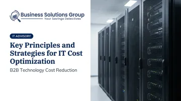 Key Principles and Strategies for IT Cost Optimization