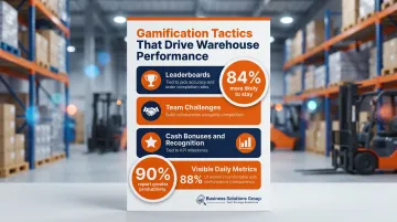 Warehouse gamification and employee incentive program components boosting retention and productivity