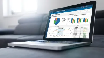 Business Solutions Group parcel spend intelligence dashboard displaying benchmark rate analysis