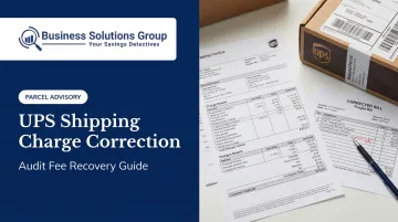 UPS Shipping Charge Correction: Audit Fee Recovery Guide