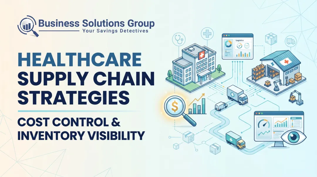 Healthcare Supply Chain Strategies: Cost Control & Inventory Visibility