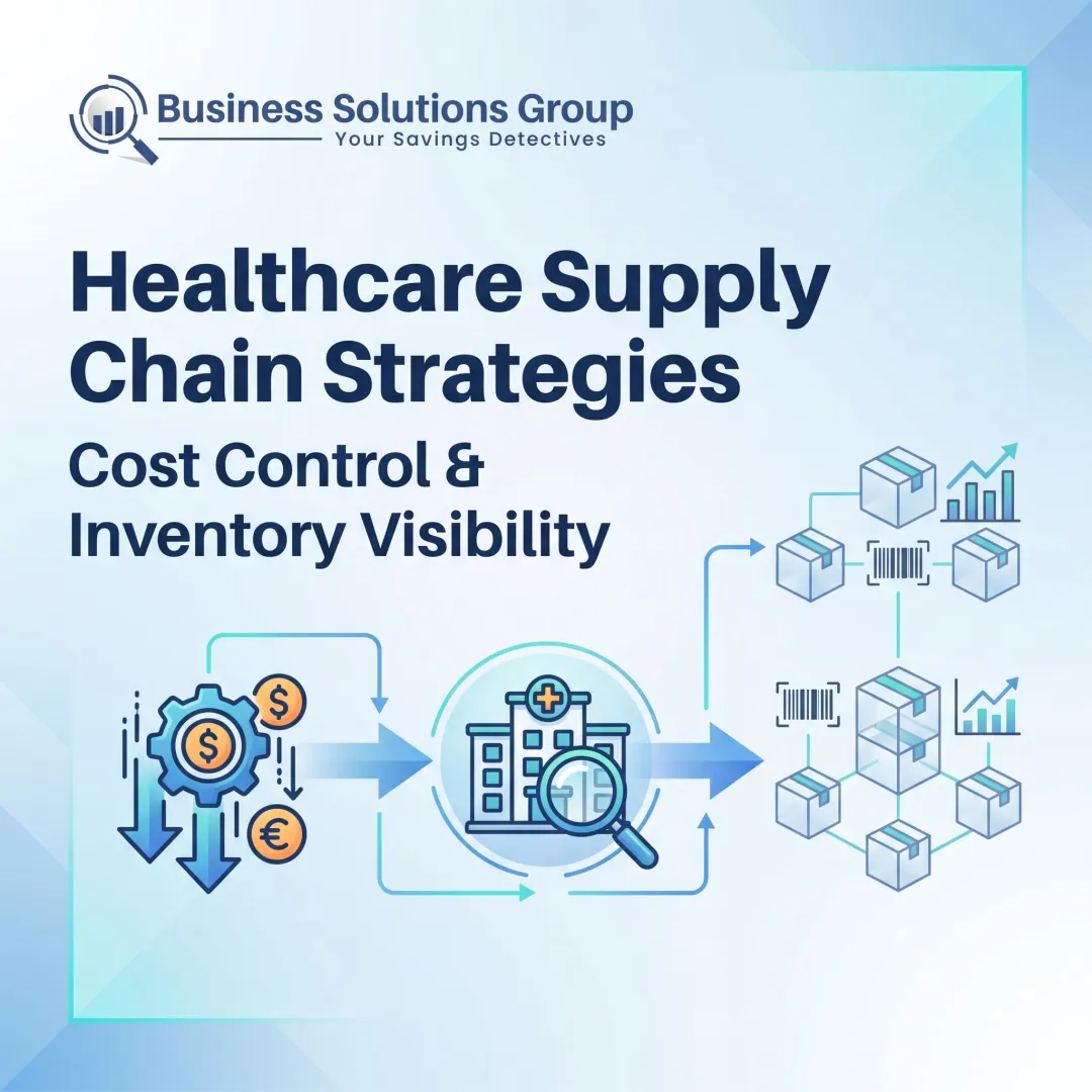 Healthcare Supply Chain Strategies: Cost Control & Inventory Visibility