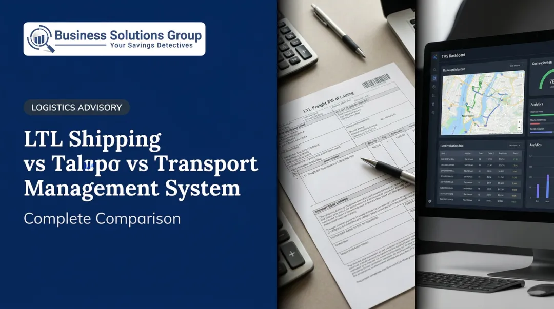 LTL Shipping vs Transport Management System: Complete Comparison