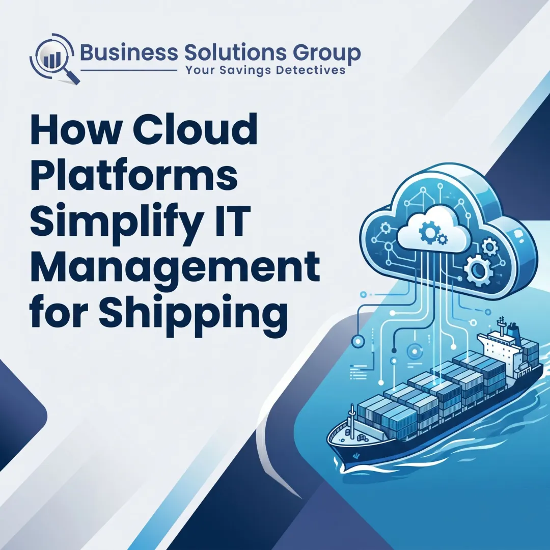 How Cloud Platforms Simplify IT Management for Shipping