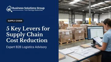 5 Key Levers for Supply Chain Cost Reduction