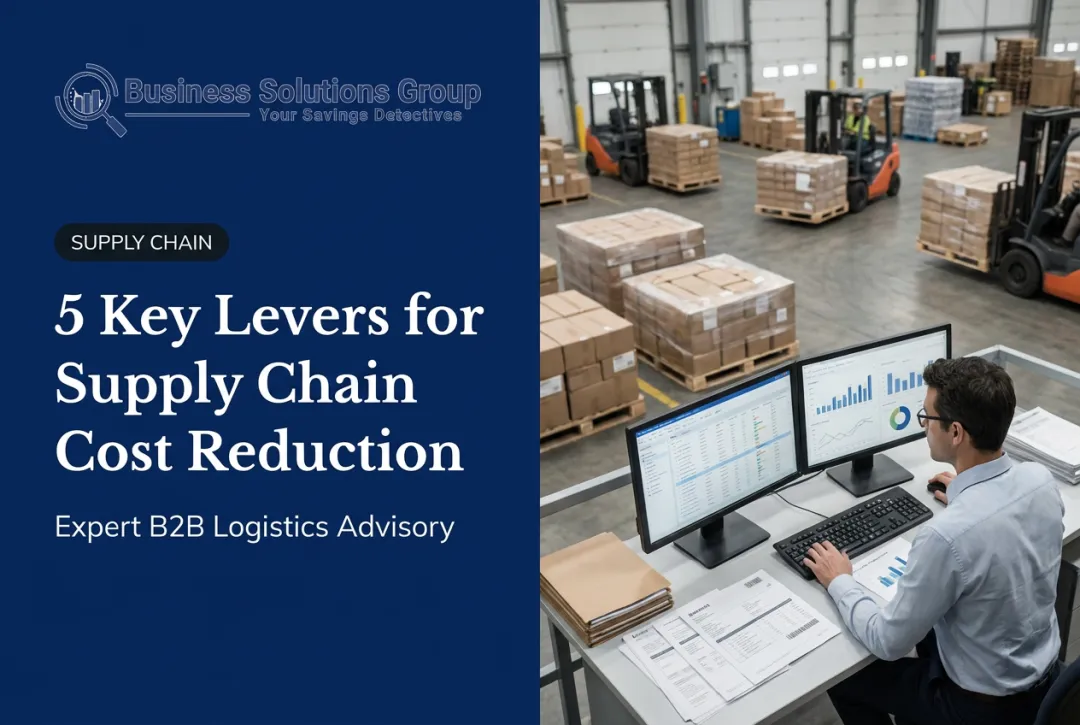 5 Key Levers for Supply Chain Cost Reduction