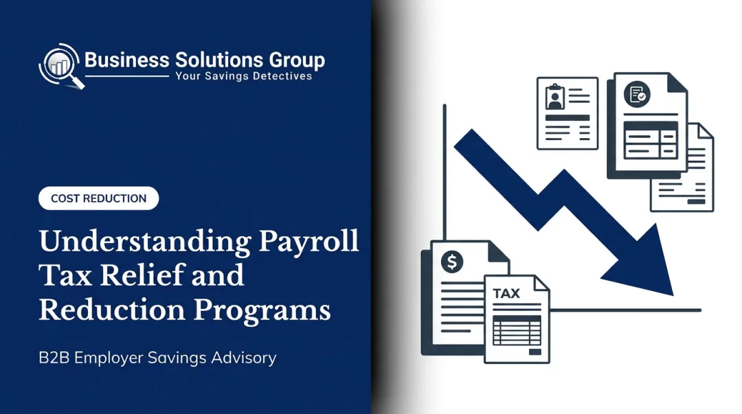 Understanding Payroll Tax Relief and Reduction Programs