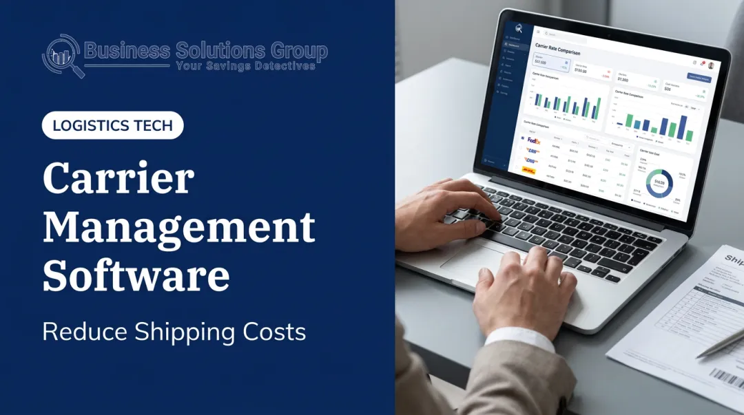 Carrier Management Software: Reduce Shipping Costs