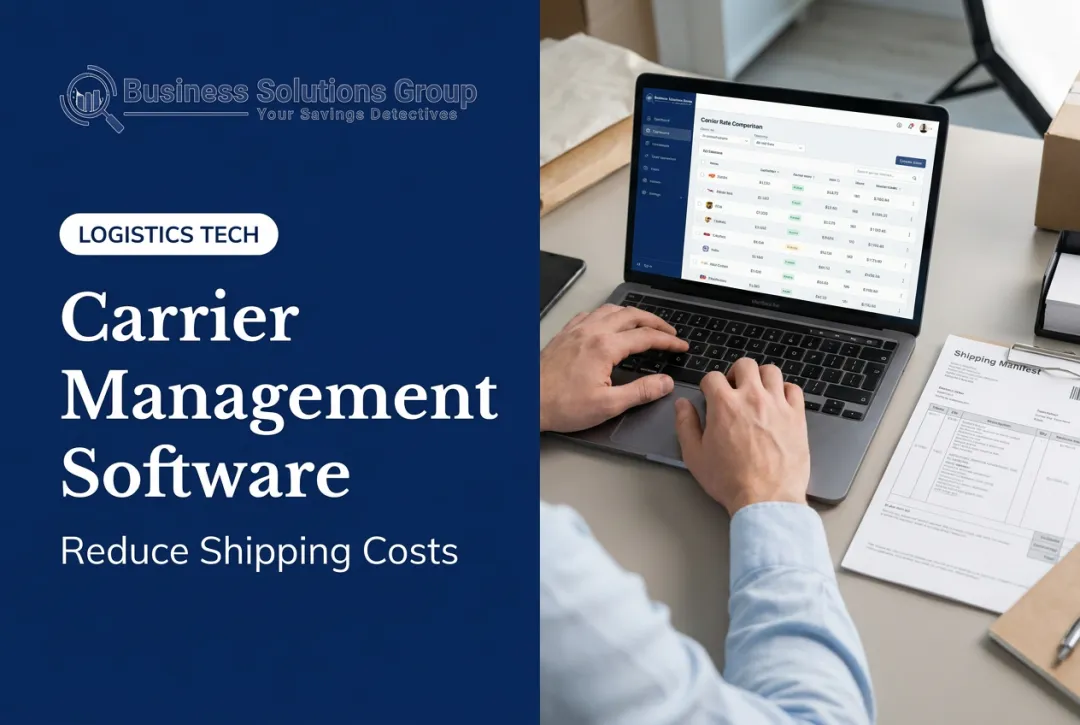 Carrier Management Software: Reduce Shipping Costs