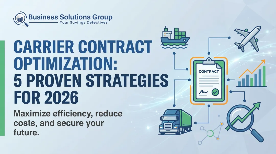 Carrier Contract Optimization: 5 Proven Strategies for 2026