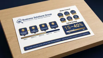 Carrier contract negotiation process timeline modes covered and typical savings breakdown