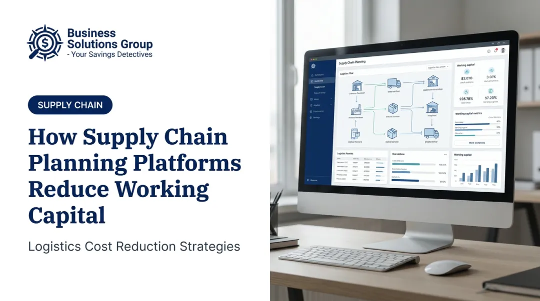 How Supply Chain Planning Platforms Reduce Working Capital