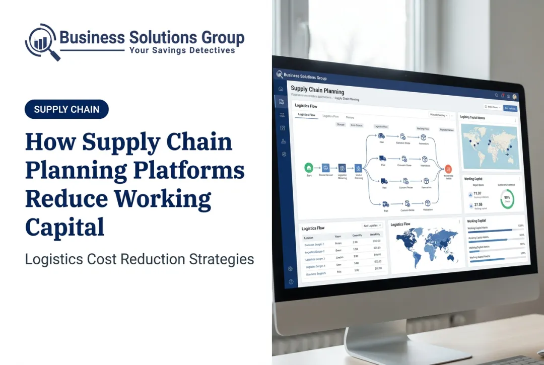 How Supply Chain Planning Platforms Reduce Working Capital