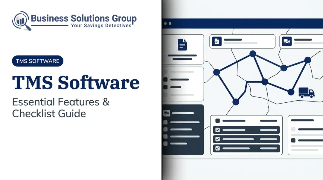TMS Software: Essential Features & Checklist Guide