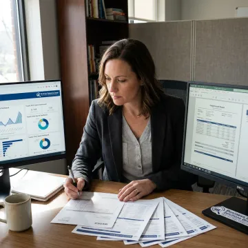 Parcel and freight invoice audit review