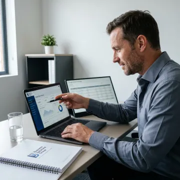 Supply chain analytics dashboard and consulting review