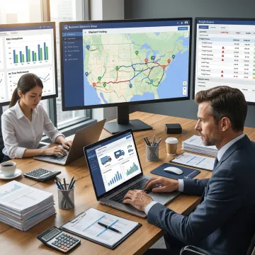 Freight analytics software and shipping operations planning