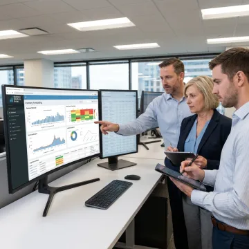 Inventory planning software dashboard