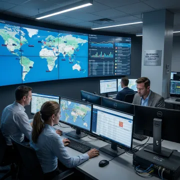 Freight tracking dashboard and logistics planning tools