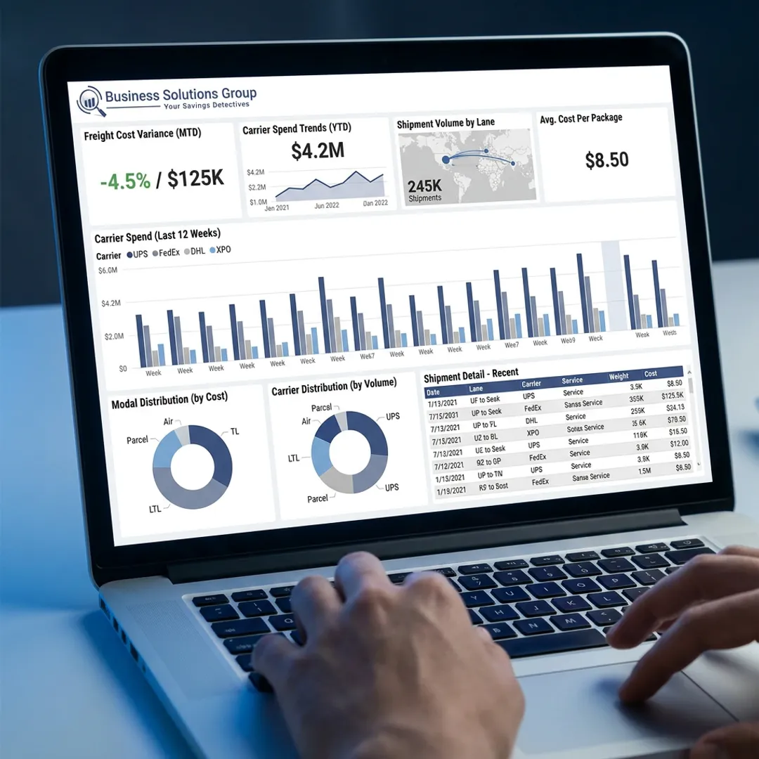 Transportation Spend Analytics Platform