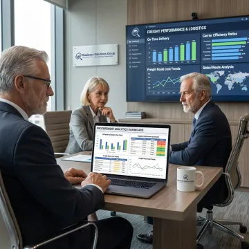 Procurement analytics and logistics software
