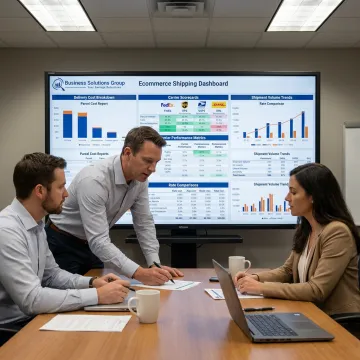 Shipping analytics and logistics planning team