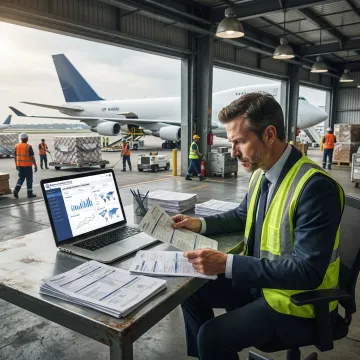 Air freight consulting for cargo operations