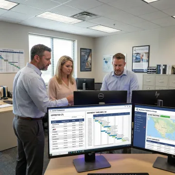 Team managing expedited LTL freight operations