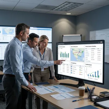 Freight management dashboard and shipment planning