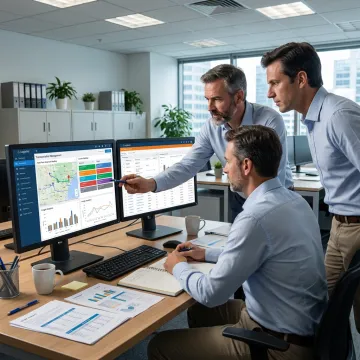 Transportation management software dashboard demo