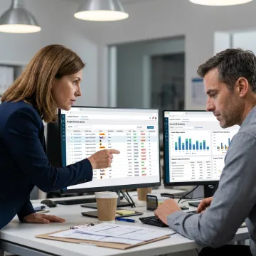 Freight payment automation dashboard and logistics billing review
