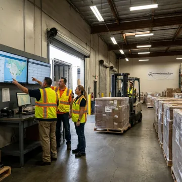 LTL freight coordination for Los Angeles shipments