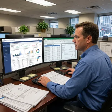 Freight auditing dashboard and shipping invoices