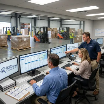 LTL freight shipment coordination team