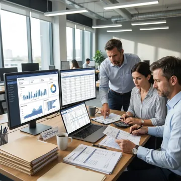 Transportation invoice audit and payment management dashboard