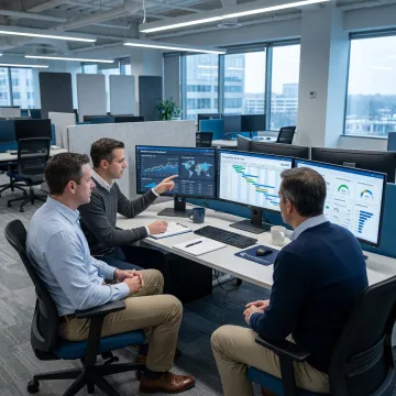 Demand sensing software dashboard for transport planning