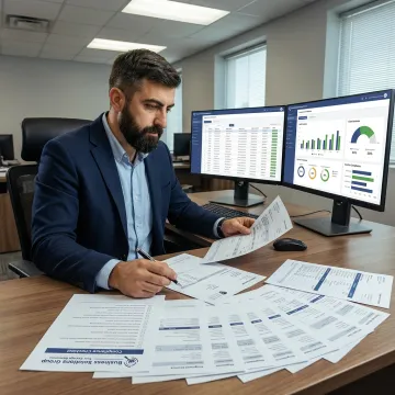 Freight audit process dashboard and compliance checklist