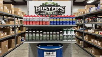 Buster's Industrial Supply penetrating oil and anti-seize product lineup