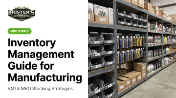Inventory Management Guide for Manufacturing