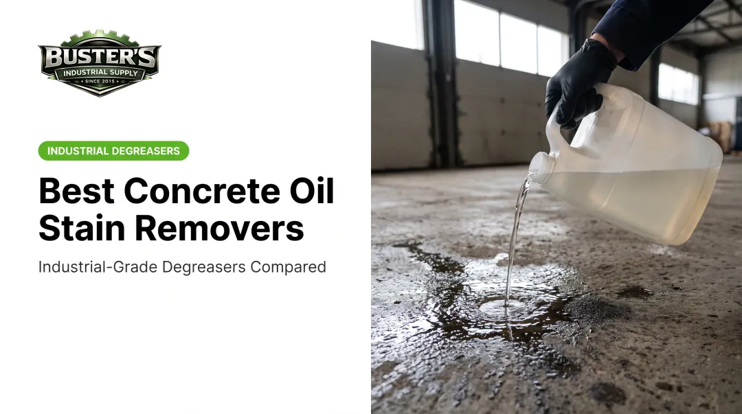Best Concrete Oil Stain Removers