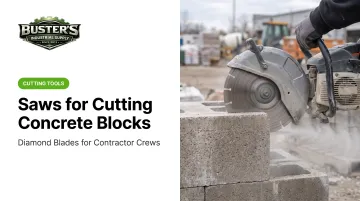 Saws for Cutting Concrete Blocks