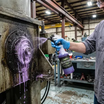Manufacturing equipment cleaning