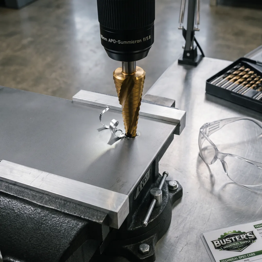 Cobalt Step Drill Bits